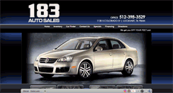 Desktop Screenshot of 183autosales.com